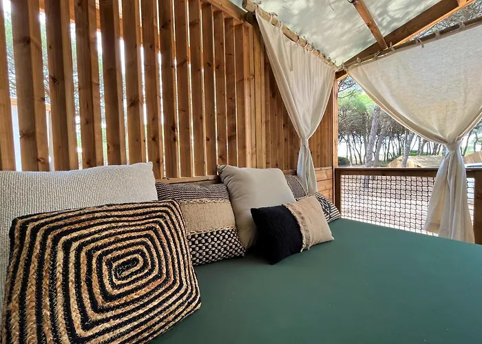 مكان تخييم La Tamarissiere